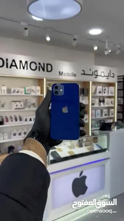 متجر دايموند موبايل  iPhone 12  مستخدم بحالة الجديد