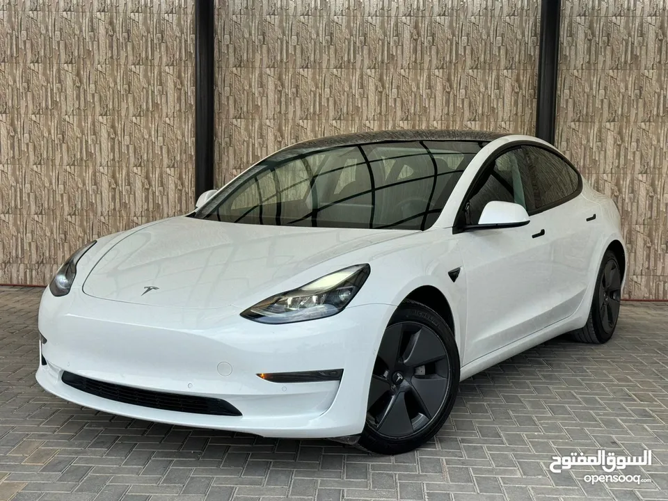 Tesla Model 3 Standerd Plus 2021 تيسلا فحص كااامل بسعر مغررري جدا