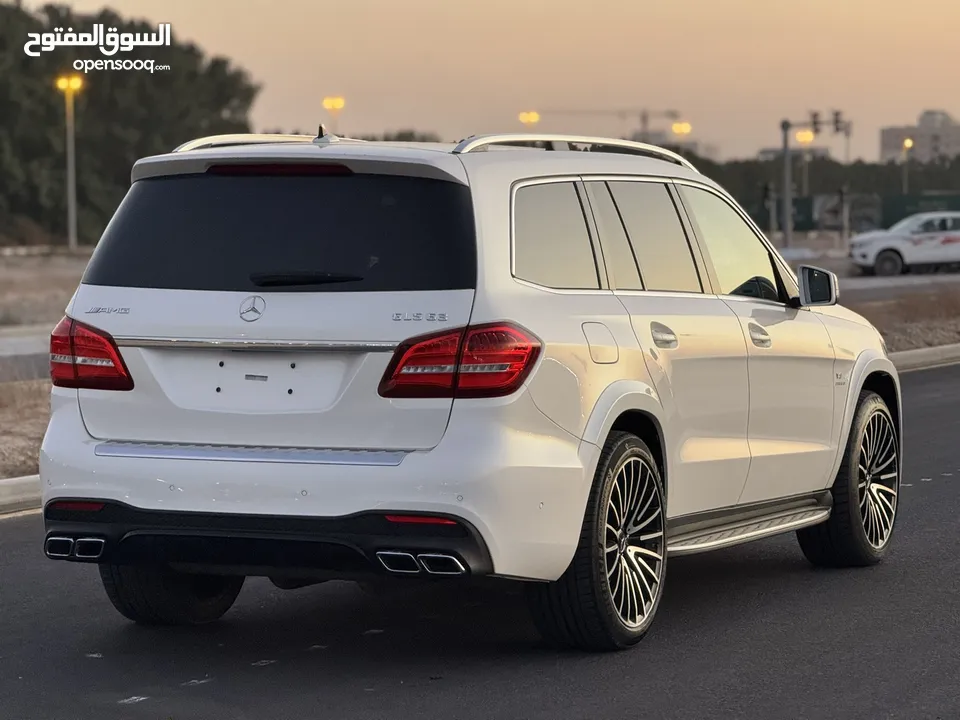 MERCEDES BENZ GLS63 AMG 2016 GCC FULL OPTION VERY GOOD CONDITION