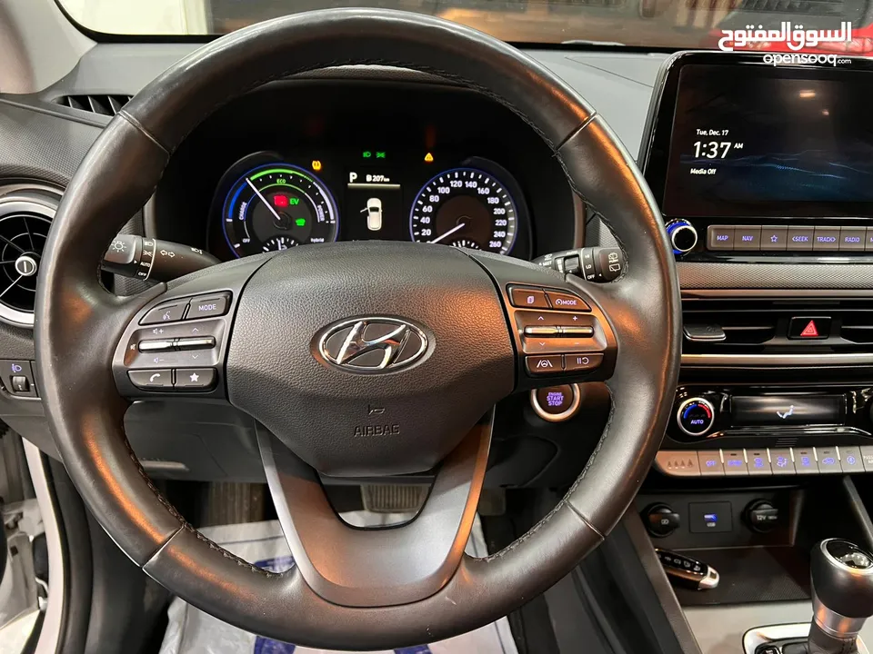 هونداي كونا هايبرد (كهرباء +بنزين) سعر ممتاز اقتصاديه جدا 20كيلو/لتر