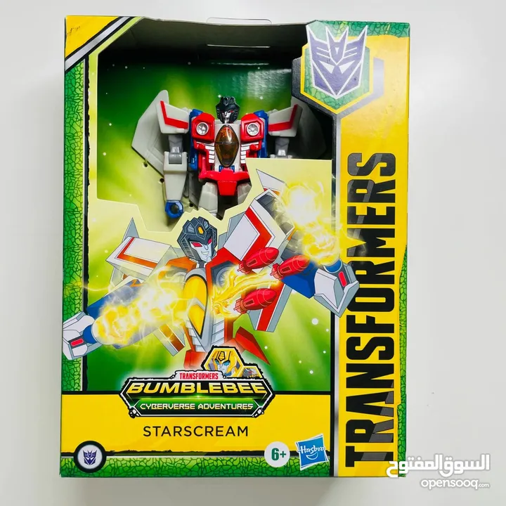 Transformers Cyberverse Adventures - Starscream figure toy ترانسفورمرز