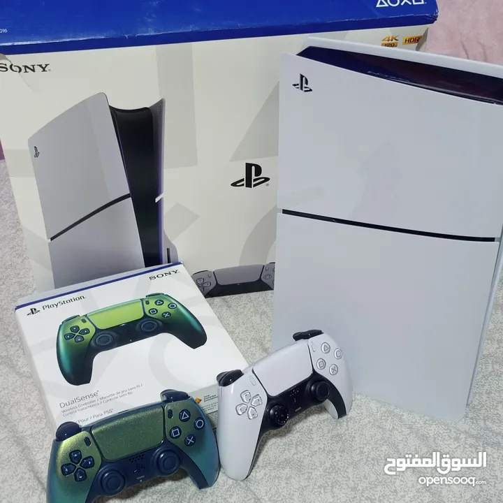 بلايستيشن 5 (PS5 Slim) - بحالة ممتازة جدا مستعمل للبيع