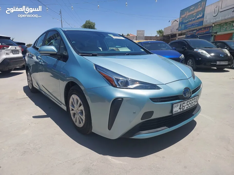 تويوتا بريوس لون تركواز 2022 فحص كامل حره جديد باسم المستورد بسعر مغري وقابل للبدل