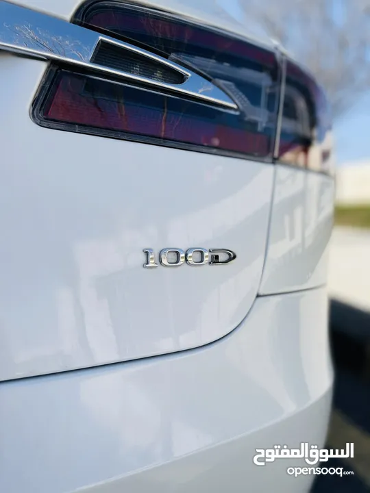 تيسلا موديل S 100D موديل 2018 بانوراما متحركة ، السيارة بحالة الوكالة Tesla Model S100D