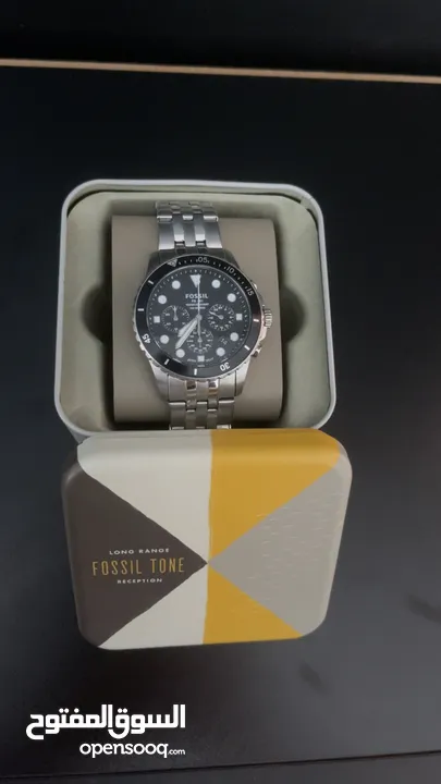 ساعة FOSSIL مستعمل بحالة ممتازة