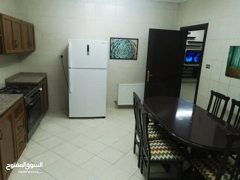 شقة مفروشة للايجار اربع وثلاث غرف نوم في الرابية يومي اسبوعي