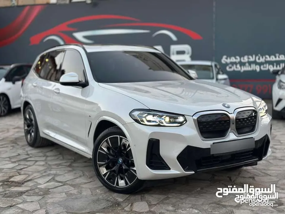BMW ix3 2024 أقساط بدفعة أولى تبدأ من 6500 تسليم مفتاح وقسط شهري يبدأ من 490