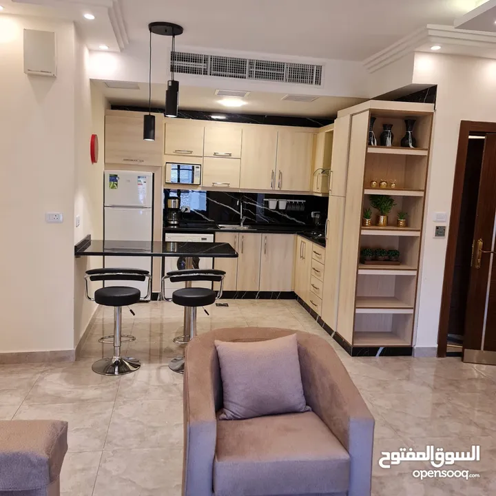 شقة مفروش الايجار الدوار السابع