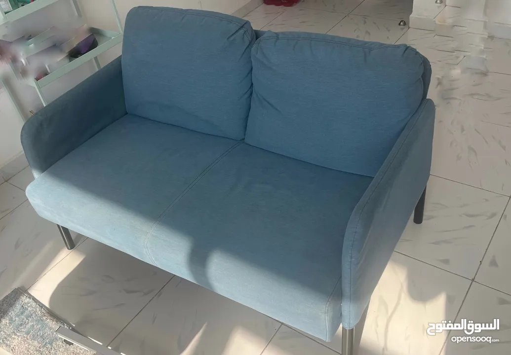 كنبة مقعدين للبيع sofa 2 seaters