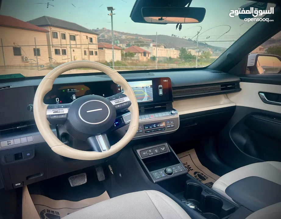 هونداي كونا  هايبرد (بنزين+كهرباء )  الشكل الجديد  فل الفل مميز بدون فتحة 2023/
