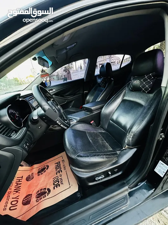 كيا اوبتماااا k5 الفخامة بمعنى الكلمة سيارة تحفة يد ثانية عداد 130 الف بالكراتين الله يبارك لحق حالك