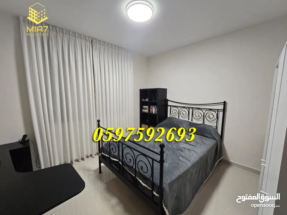 شقة فاخرة مفروشة للإيجار رام الله - الطيرة ( بطن الهوى ) قرب اسكانات طيبة 1 و 2