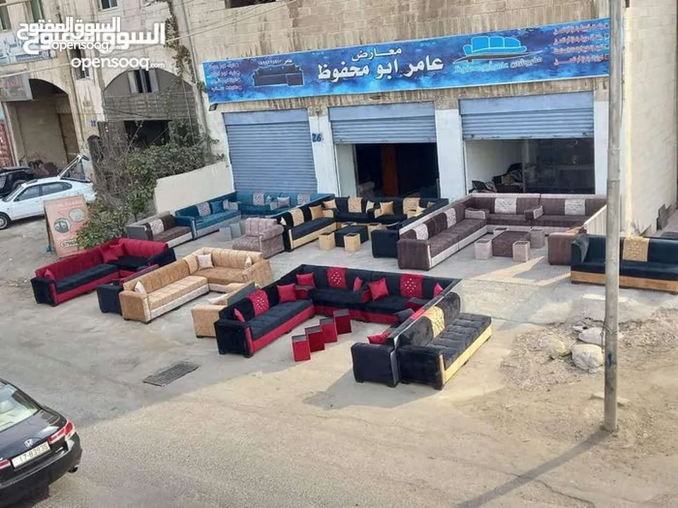 جلسات الخليجية بحدث الموديلات 17 مقعد مع طقم طربيزاط ومراكي