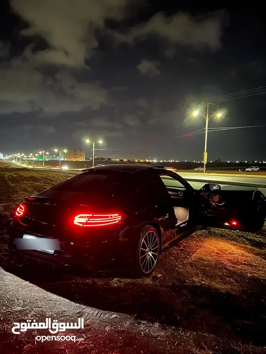 مرسيدس C180 كوبيه بحالة الوكالة AMG كت اصلي وارد غرغور