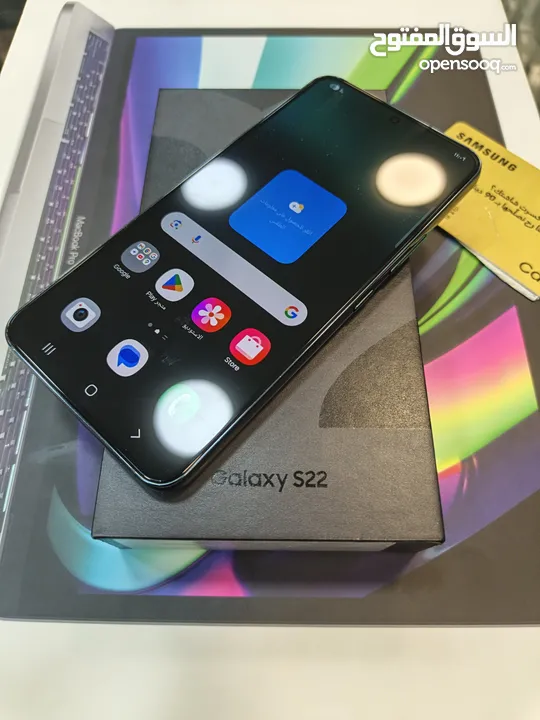 Samsung S22 5G وارد الوكيل الرسمي BMS 256 GB  عربي اصلي كاامل