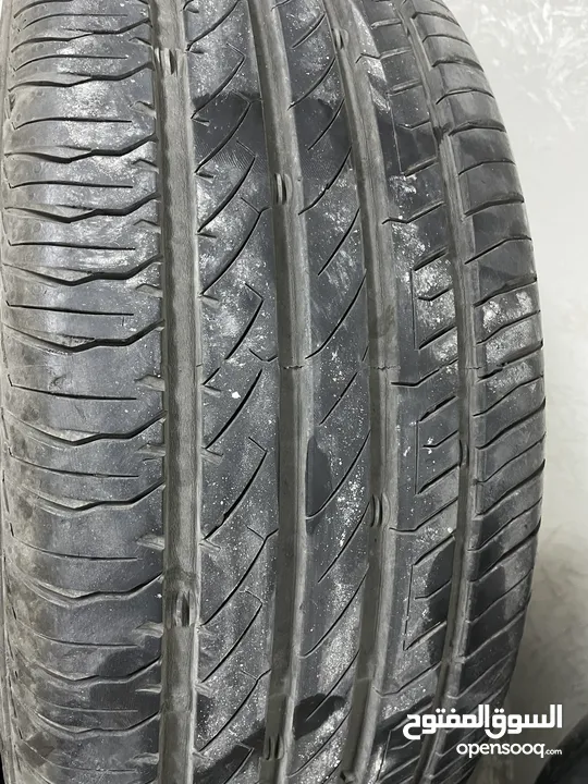 طقم 205/55/17 اخو الجديد