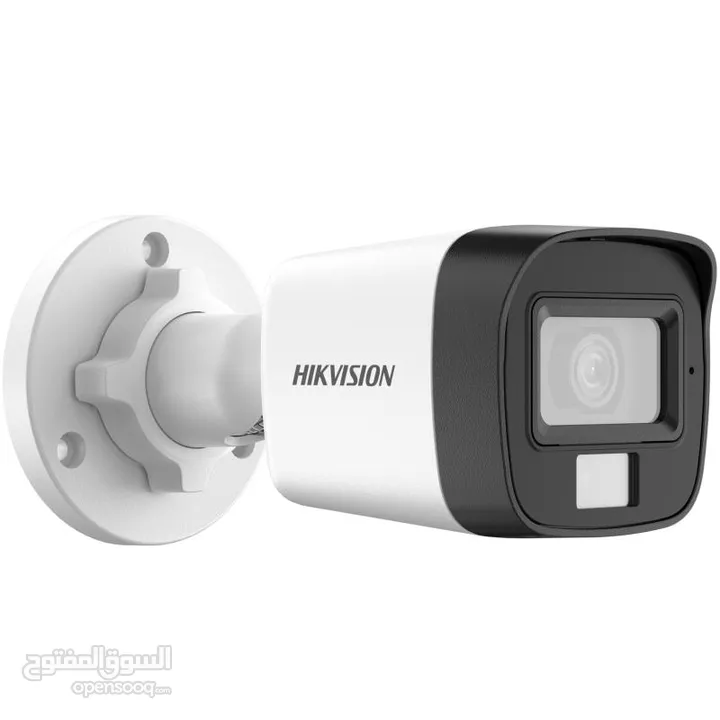 كاميرات مراقبة هايكفيجن هايبرد ملون ليلي نهاري 5mp/3K من Hybrid  Hikvision  وضوح عالي بدقّة 5MP