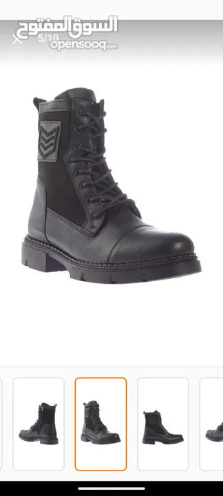 بوت اسود black boots