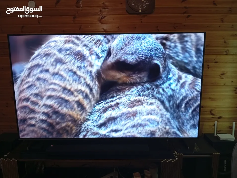 شاشه مجيك 75انش سمارات 4كيه اوامر فل الفل شراء شهر 1 فل سمارت صوت ميوزك ورياضي وتوفير كهرباء
