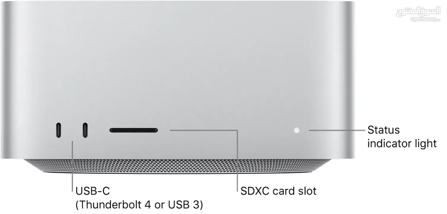 M2 Max 32GB/512GB ماك ستوديو ماكس / Mac Studio M2 Max Chip 32GB/512GGB