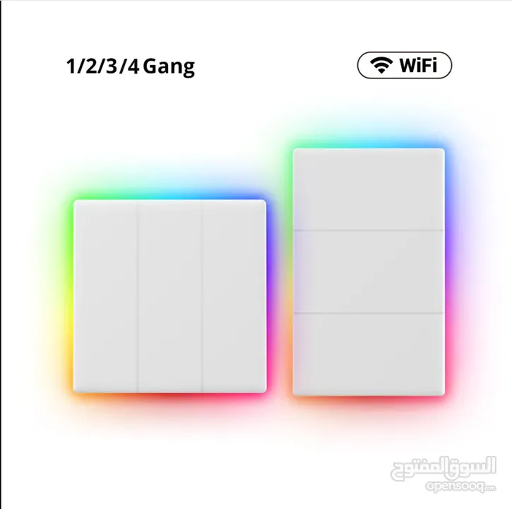 إضاءة أنيقة ومفتاح ذكي  وتحكم ذكي SONOFF T5 WORK ALEXA GOOGLE HOME