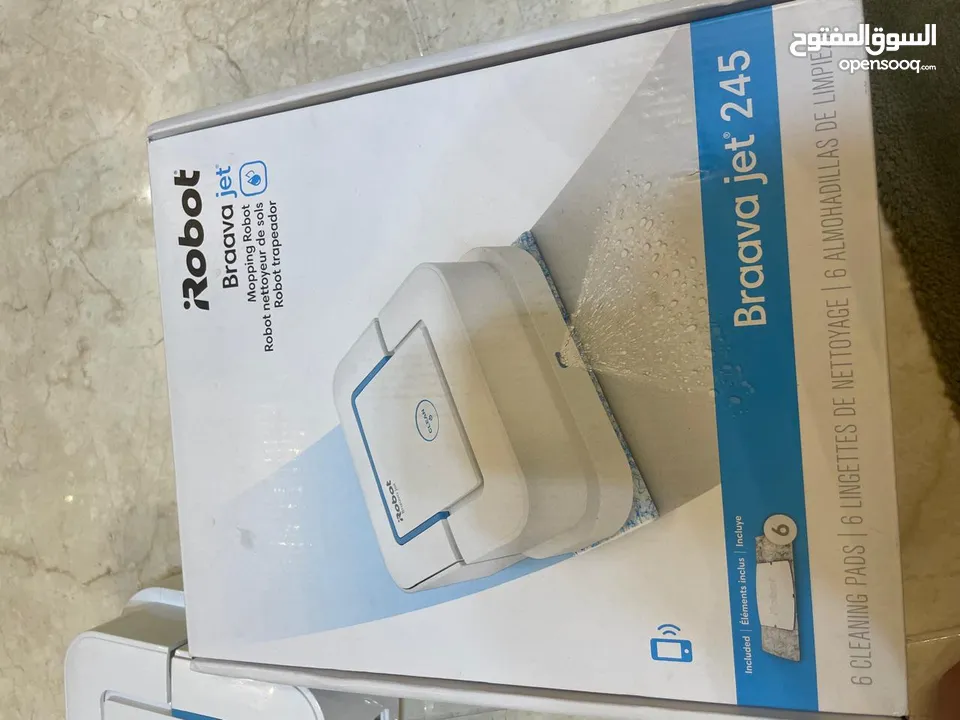 ممسحه شحن بطاريه  I robot braava jet
