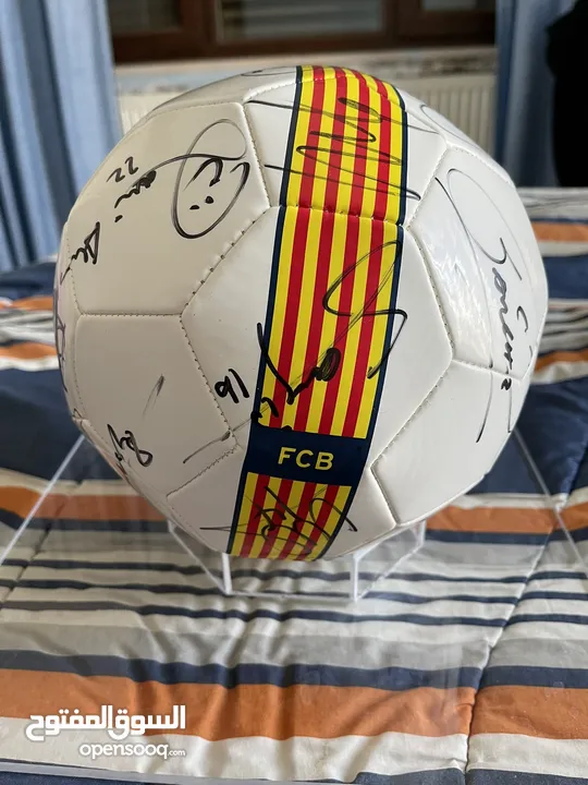 Authentic Barcelona 2013-2014 singned nike football