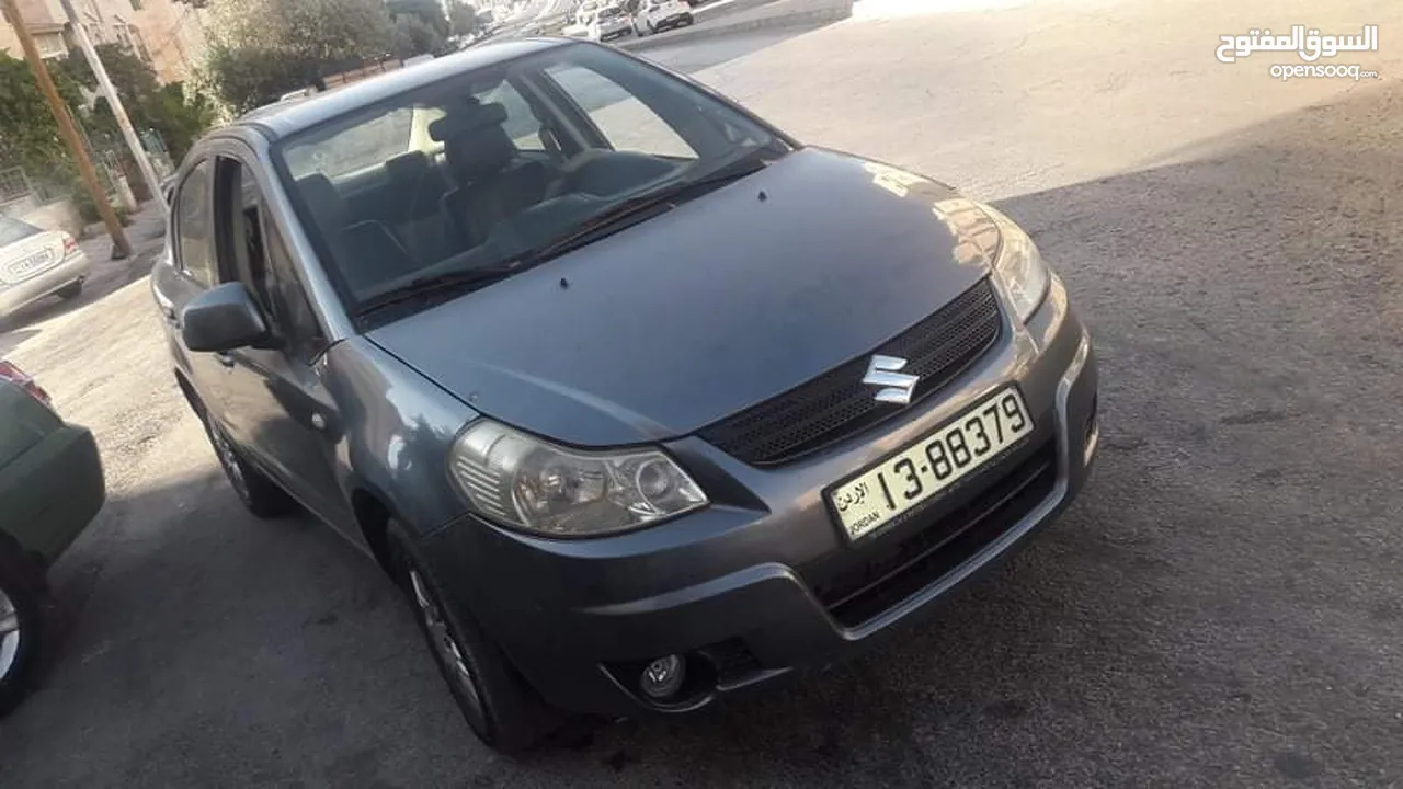 سوزوكي SX4 موديل 2009 سعة المحرك2000 فحص كامل  قابله للبدل بسياره اكبر