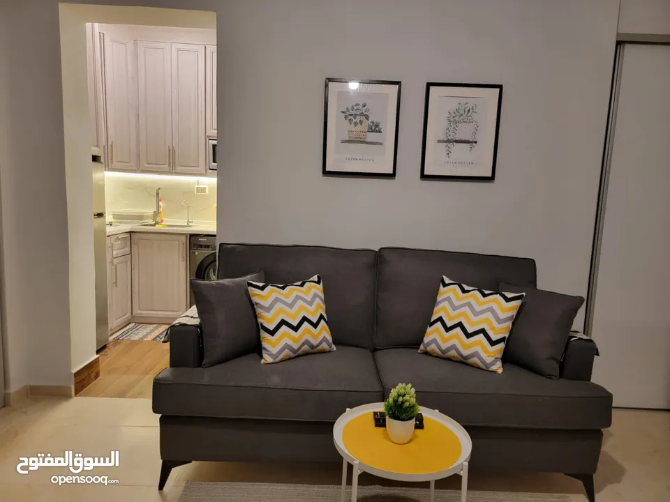 Newly fully furnished roof studio for rent in dabouq  ستوديو مفروش جديد بالكامل للإيجار في دابوق