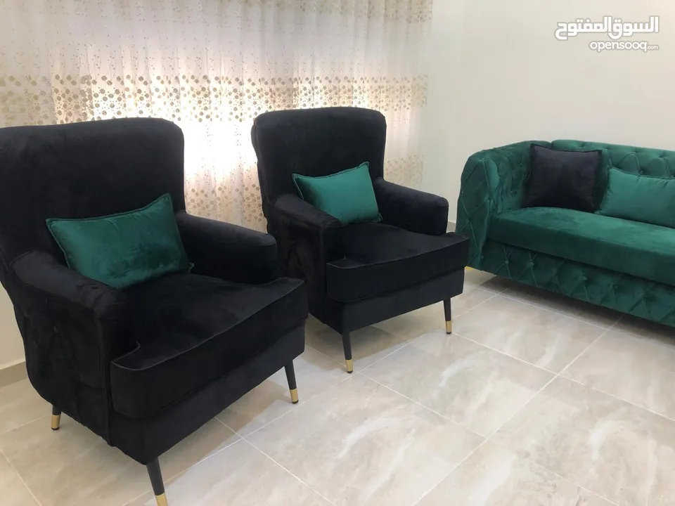 ‎طقم صالون نيوكلاسيك فاخر للبيع