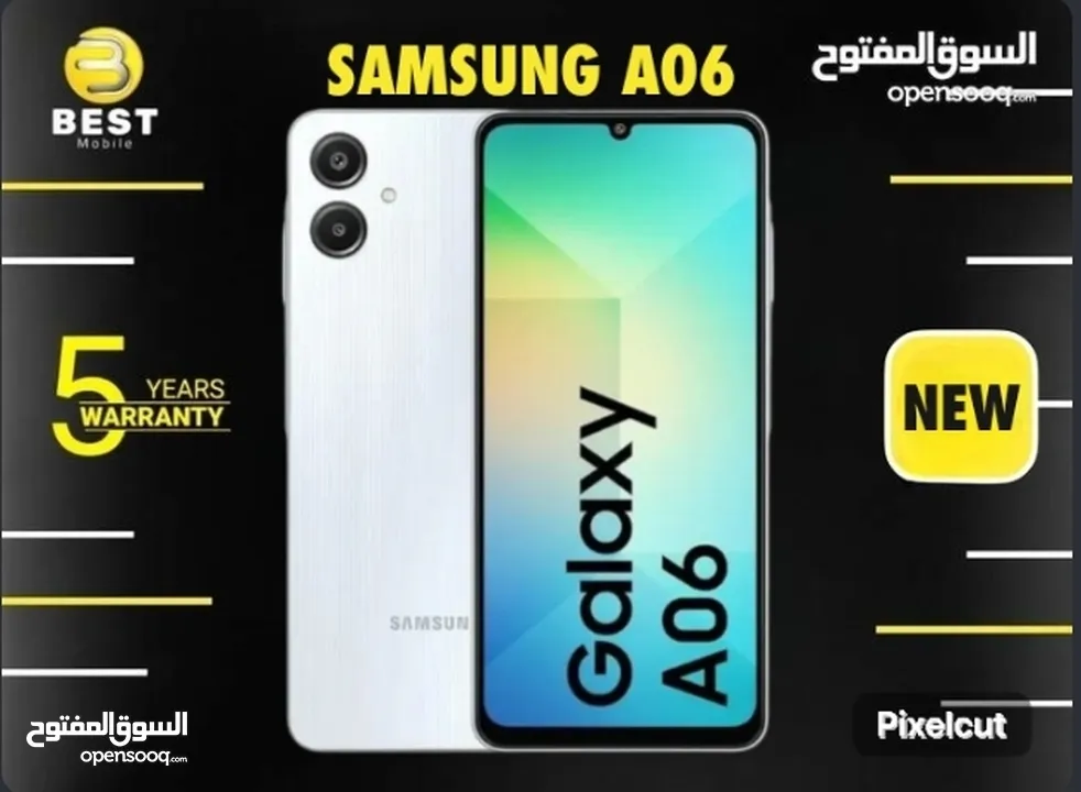 متوفر الأن جديد بسعر مميز اي زيرو 6 // samsung A06 new 128G