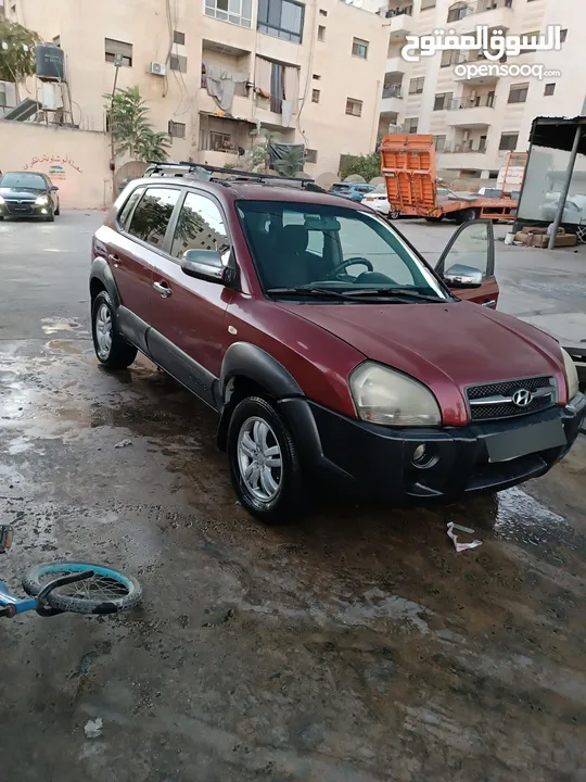 هونداي توسان موديل 2007 جيب الصلى على النبي مش ناقصو شي ترخيص جديد