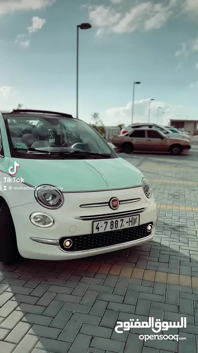فيات كشف للبيع 500c 2018 Fiat 500c  2018 convertible