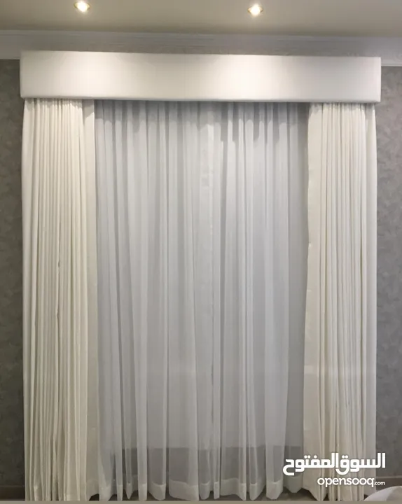 Curtains & Blackout Shop / We Make All Kinds Of New Curtains – Rollers – Blackout Anywhere in Qatar