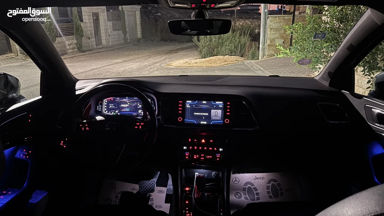 سيات اتيكا اكسيلانس - جير اوتوماتيك ماتور 1500 تيربو بنزين - موديل 2019 - كامل الاضافات