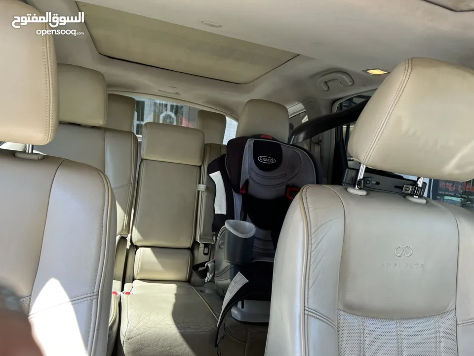 انفينيتي Qx60 سيارة الرفاهية والراحة العائلية