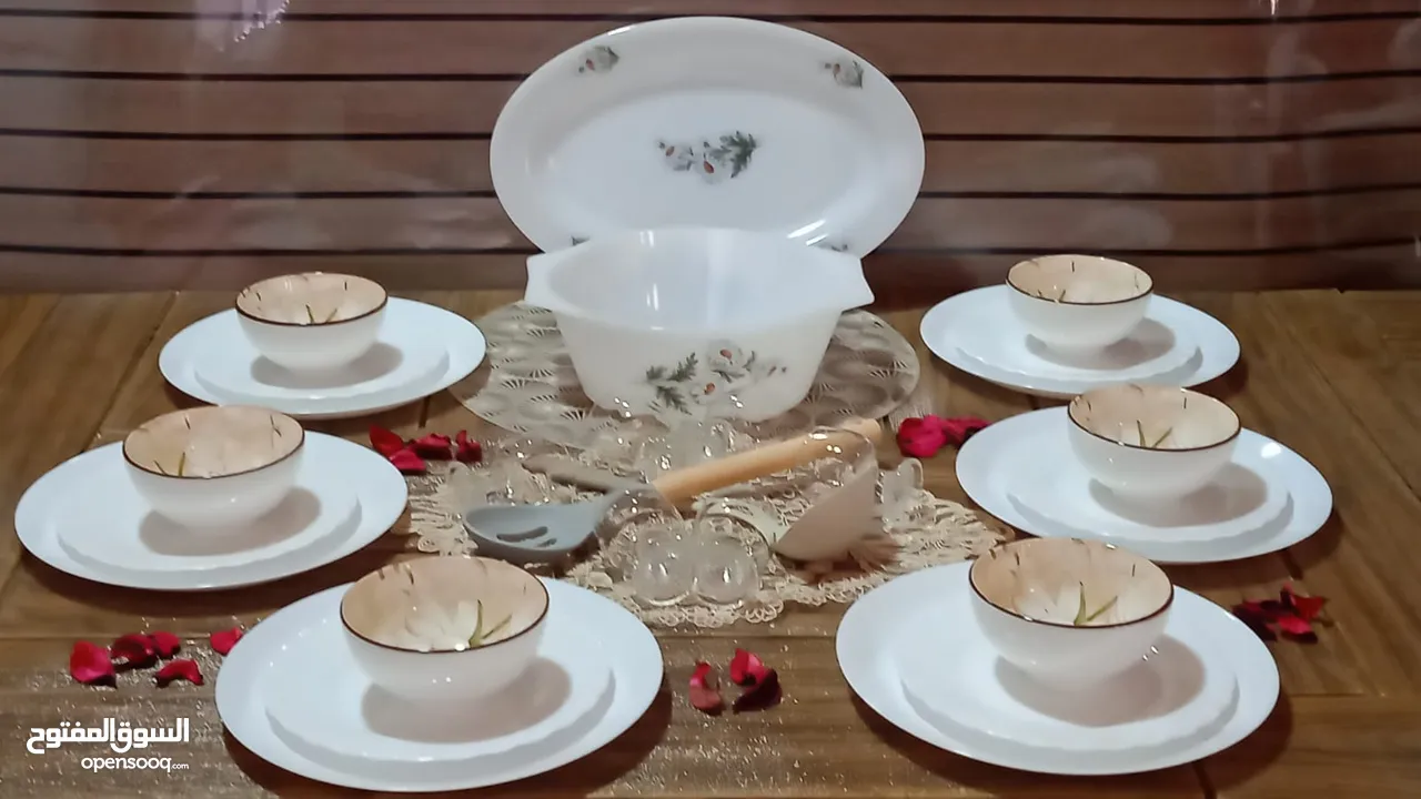 اطقم سفرة بورسلان ماركات