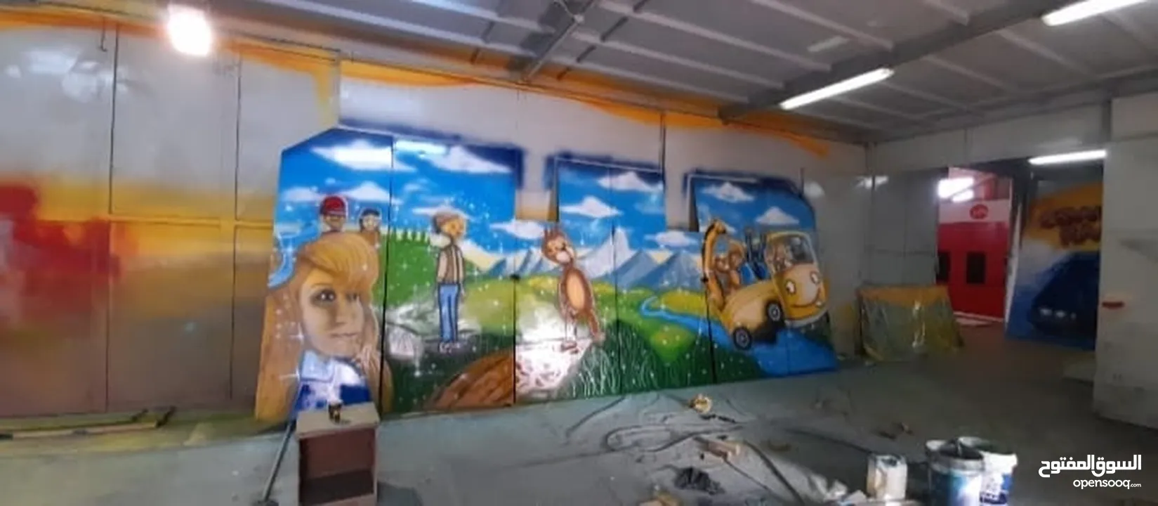 الرسم واللوحات الفنية فنان تشكيلي