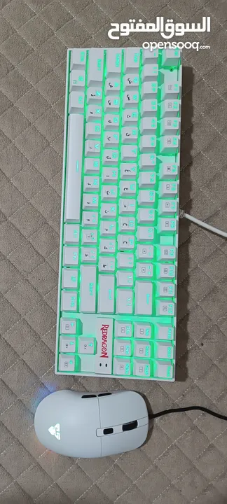 كيبورد ألعاب Redragon K552 مع ماوس fantech
