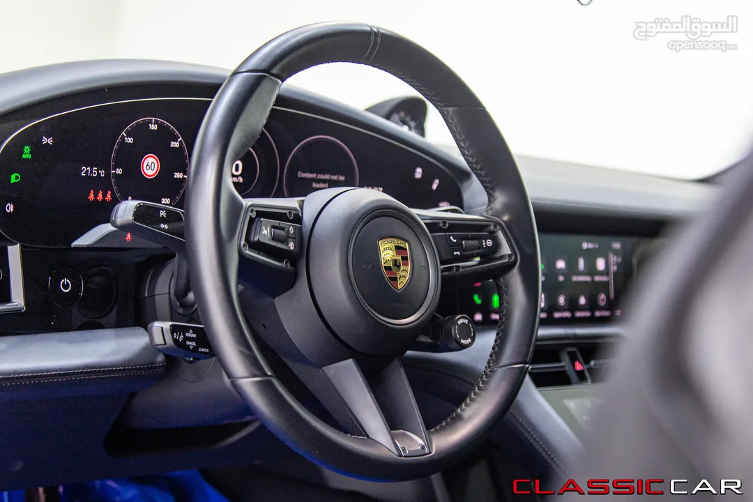 Porsche Taycan Turbo 2021 dual motor   كهربائية بالكامل  Full electric