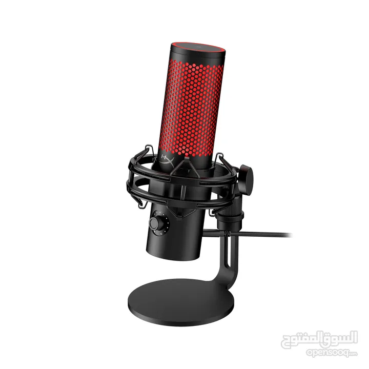 مايكروفون احترافي - جديد -  HyperX Quadcast 2 هايبر اكس كواد كاست 2