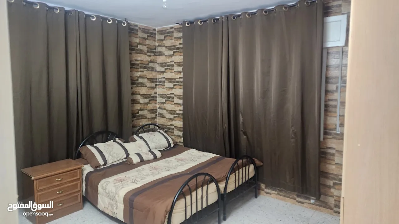 شقه مفروشه للايجار في منطقه العامريه بنابلس