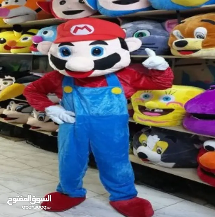 مختصون بلباس الشخصيات الكرتونية للحفلات و الافتتاحات