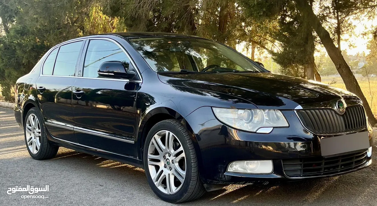 سكودا سوبيرب فحص كامل وارد نقل بحالة الوكالة للبيع