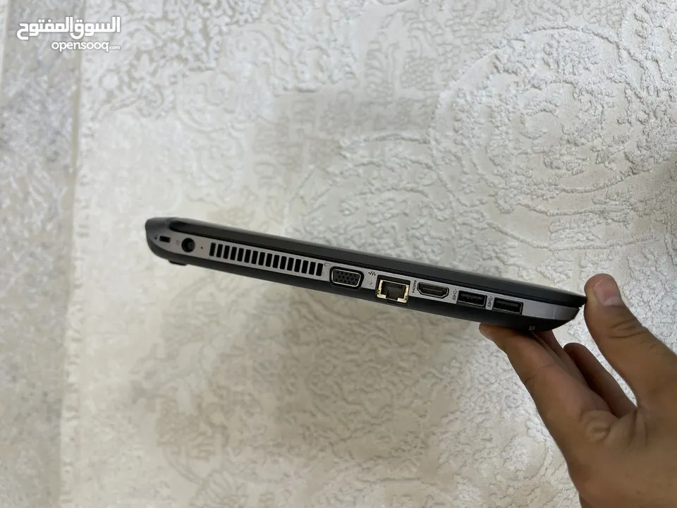 لابتوب معدن HP قوي Core i5بحالة لجديد   كامل مكمل وأنيق مع عدة هدايا