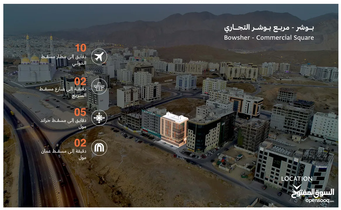 مكاتب للايجار في افخم مشاريع تثمير _ T19 احجز مقر اعمالك الان