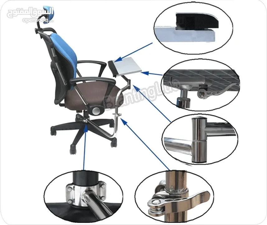 Used Mouse and Keyboard Stand – Ergonomic and Reliable حامل مريح و موثوق للماوس واللوحة