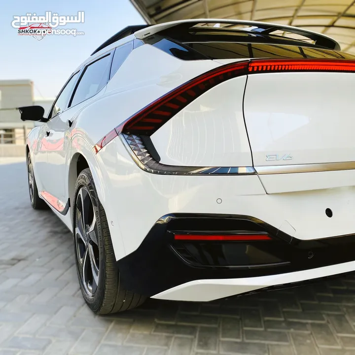 كيا EV6 Electric موديل 2023 صنف GT line ممشى قليل جدا