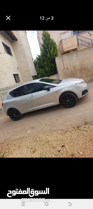 سيات ابيزا 2011 فحص نضيف دقات خفيفه جير ماطور جداد كرتونه