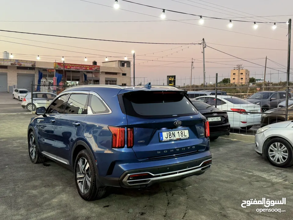 كيا سورينتو 2021 هايبرد 4x4 فل مسكر